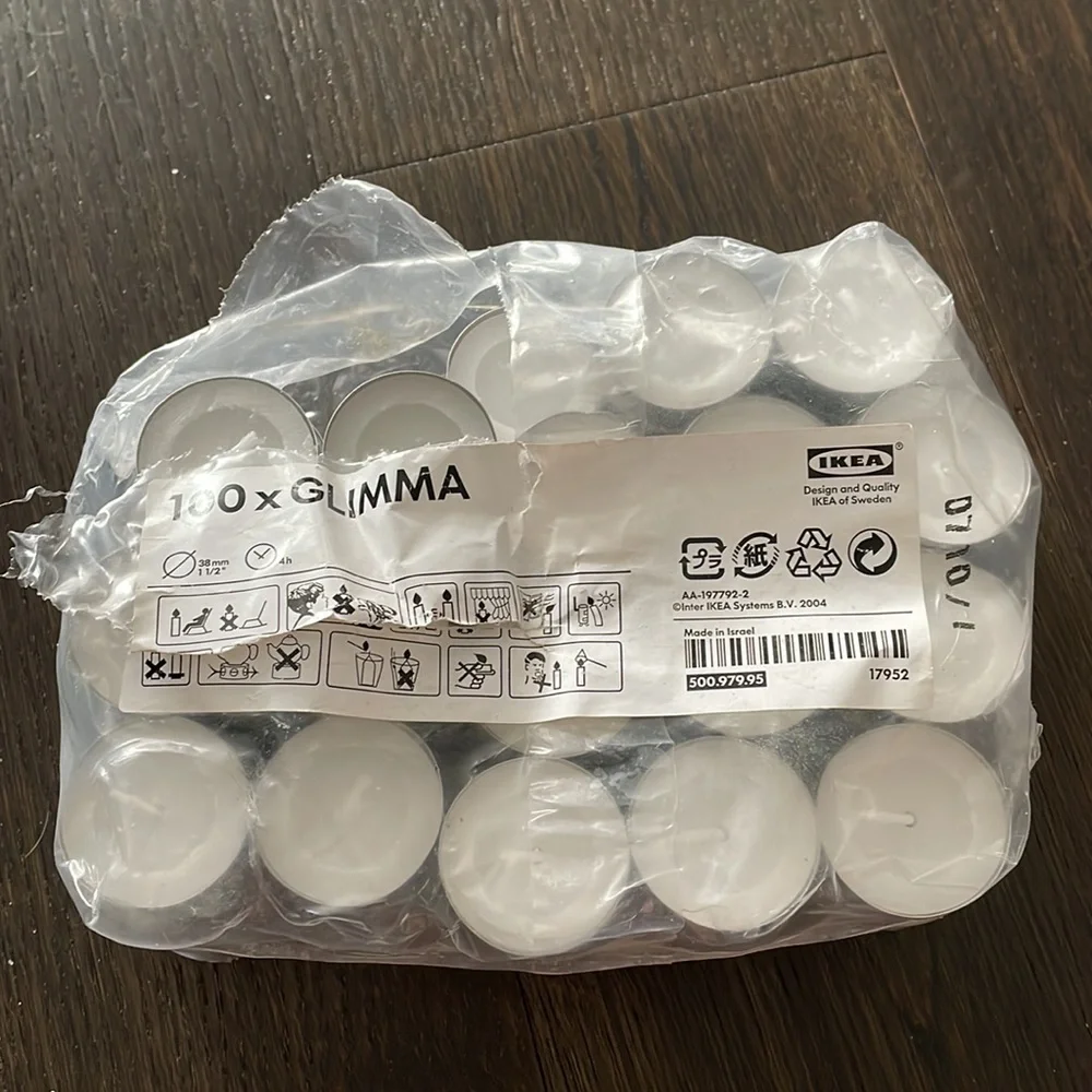 IKEA Glimma Tealights (70)